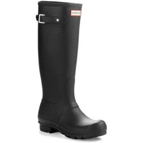 Hunter Shoes - Hunter black matte original rain boot
